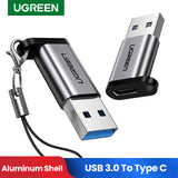Ugreen USB Type-C Adapter Type C To USB 3.0 Headphone Adapter Converters For Samsung s10 AirPods Pro iPhone Xiaomi USBC Adapter