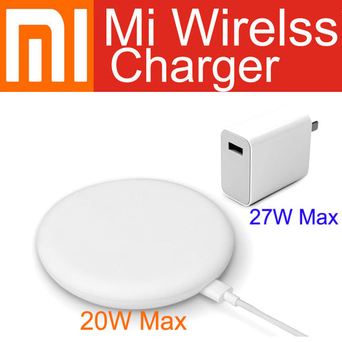 Original Xiaomi Wireless Charger 20W Max Qi EPP10W 30W 27W Plug 15V For Xiaomi Mi 10 Pro 9 S10 S20 Plus iPhone 11 Pro Max XS